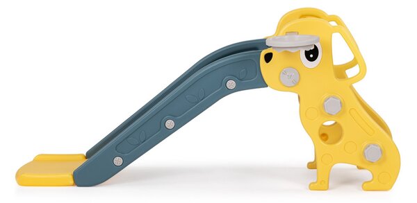 CHIPOLINO Dog gyerek csúszda 116 cm - sárga