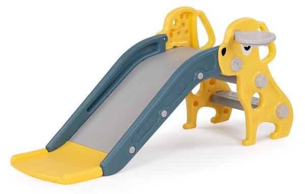 CHIPOLINO Dog gyerek csúszda 116 cm - sárga