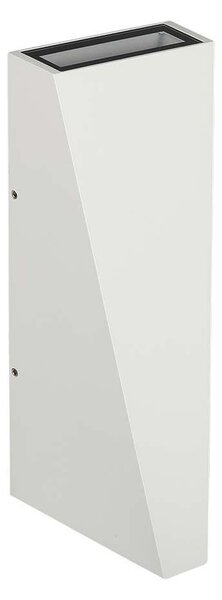 V-TAC 4W kültéri, fehér, fali LED lámpa meleg fehér - SKU 218295