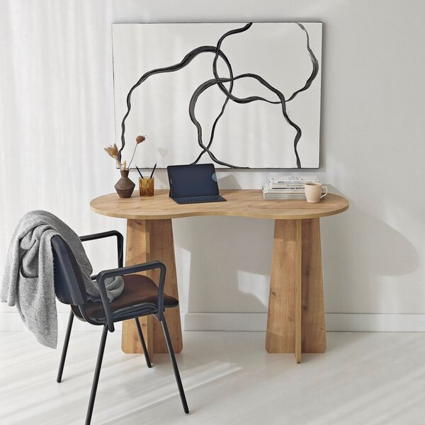 Infini íróasztal, zafír tölgy, 120 cm