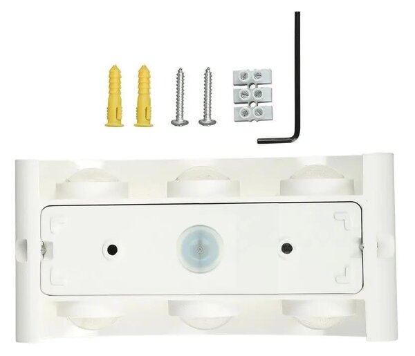 V-TAC 5W kültéri homokfehér fali LED lámpa meleg fehér - SKU 218613