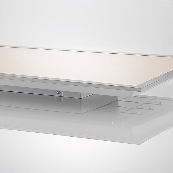 Lindby LED panel Stenley, CCT, 120 cm x 60 cm, dimmelhető, dimmelhető, Fehér / opál, Konyha, Műanyag, Modern