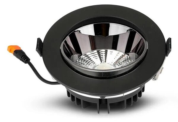 V-TAC süllyeszthető LED COB mélysugárzó lámpa 20W meleg fehér - SKU 2120054
