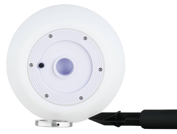 Lindby LED napelemes lámpák Lago, RGBW, 3 darabos szett, gömbök, földi, Fehér / opál, Műanyag, Modern