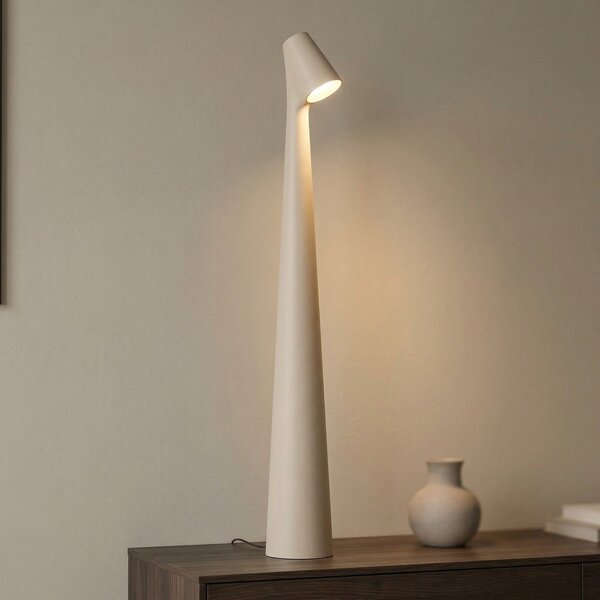 Asztali lámpa Vibia, Africa, dimmable, Bézs, Nappali, Fém, Dizájn