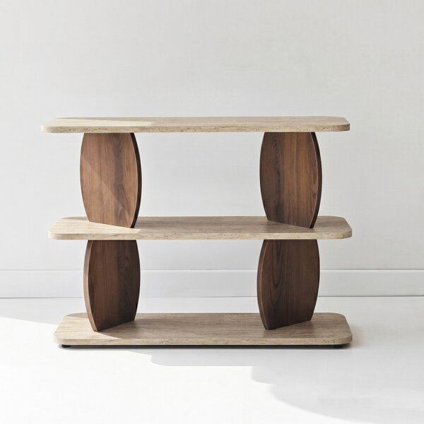 Armonia - Travertine, Walnut