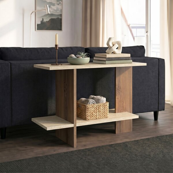Essenziale - Travertine, Walnut