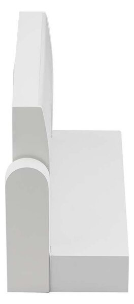 V-TAC fehér, fali dönthető kültéri 17W LED lámpatest, meleg fehér - SKU 2934