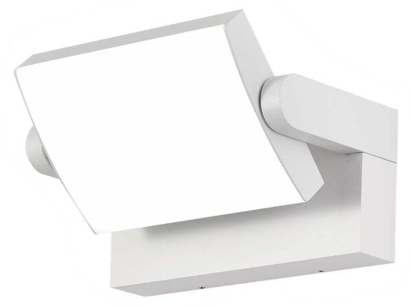 V-TAC fehér, fali dönthető kültéri 17W LED lámpatest, meleg fehér - SKU 2934