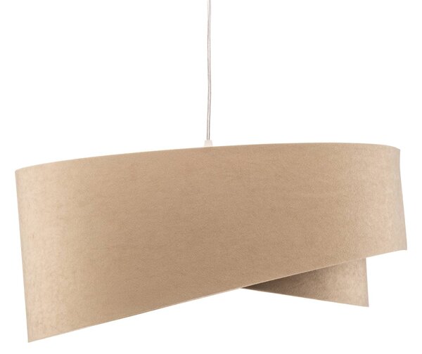 Maco Design Vivien lógó világítás, két színű, krém/arany, dimmelhető, Krém / borostyánsárga, Nappali / Étkező, Textil / szövet / selyem, Modern