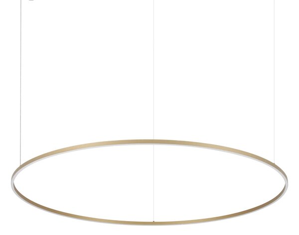 ORACLE SLIM LED függőlámpa, sárgaréz, Ø150 cm, 3000K