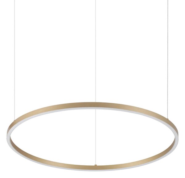 ORACLE SLIM LED függőlámpa, sárgaréz, Ø70 cm, 3000K