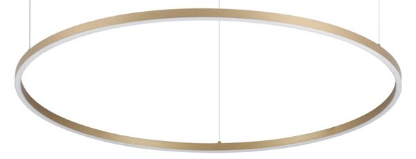 ORACLE SLIM LED függőlámpa, sárgaréz, Ø90 cm, 3000K
