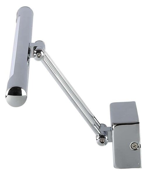 V-TAC 9W króm beltéri fali LED lámpa, tükör-/képvilágítás, meleg fehér - SKU 213985