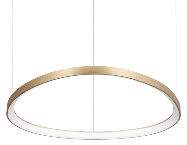 GEMINI LED függőlámpa, sárgaréz, Ø81 cm, 2700K