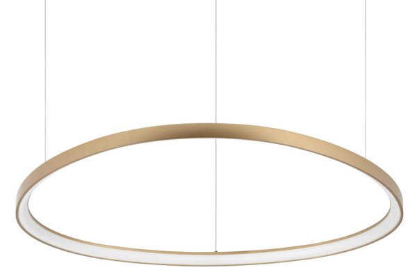 GEMINI LED függőlámpa, sárgaréz, 105 × 99,5 cm, 2700K