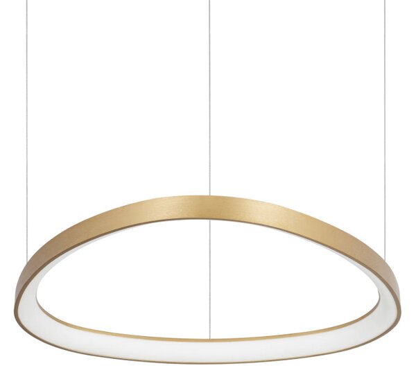 GEMINI LED függőlámpa, sárgaréz, Ø61 cm, 4000K