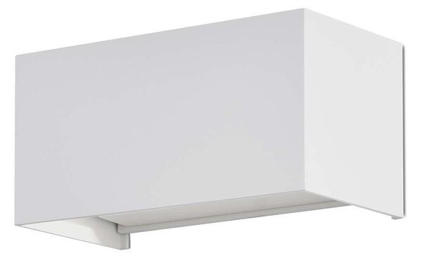V-TAC 24W kétriányú kültéri fali LED lámpa, meleg fehér, fehér házzal, 110 Lm/W - SKU 2975