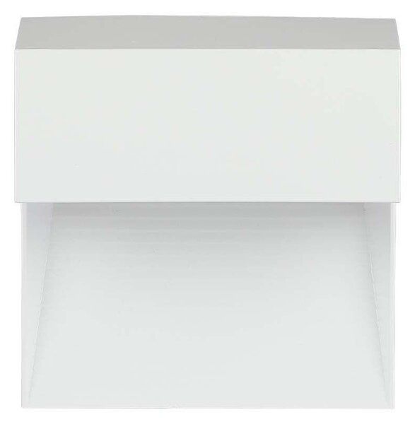 V-TAC 3W fehér LED lépcsővilágítás, szögletes, IP65, meleg fehér, 100 Lm/W - SKU 121402