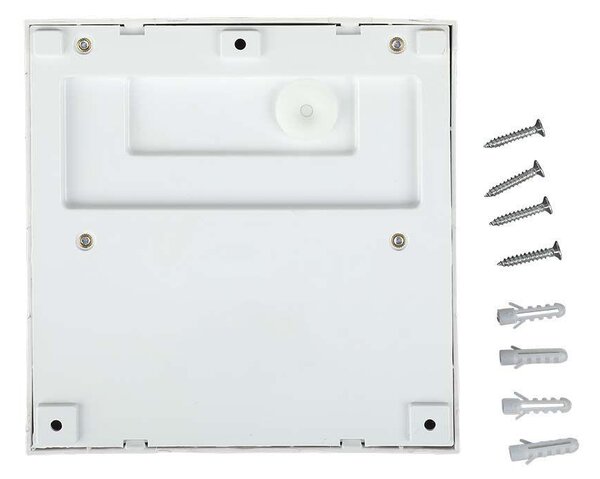 V-TAC 3W fehér LED lépcsővilágítás, szögletes, IP65, meleg fehér, 100 Lm/W - SKU 121402