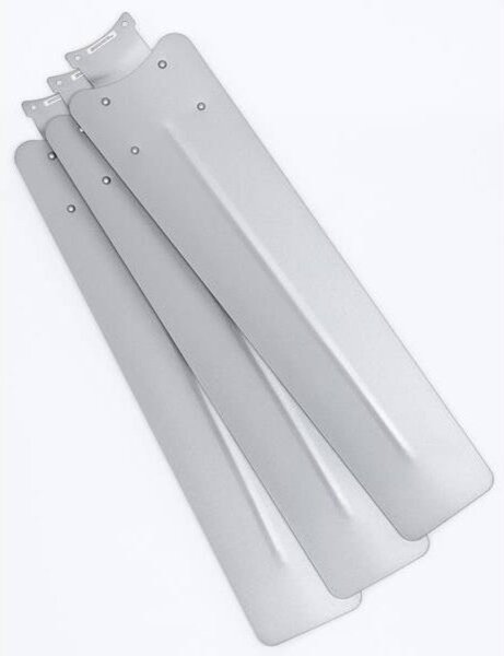 Westinghouse ipari mennyezeti ventilátor, ezüst színű, csendes, 142 cm, Alu / szürke / cink, Nappali / Étkező, fém, Modern