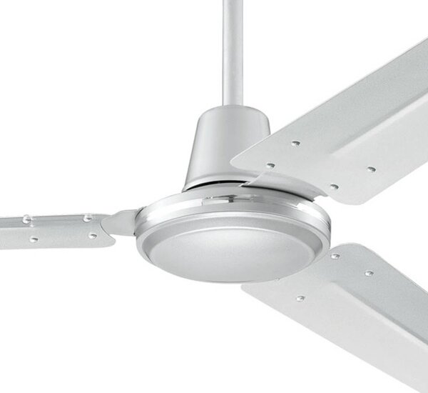 Westinghouse ipari mennyezeti ventilátor, ezüst színű, csendes, 142 cm, Alu / szürke / cink, Nappali / Étkező, fém, Modern