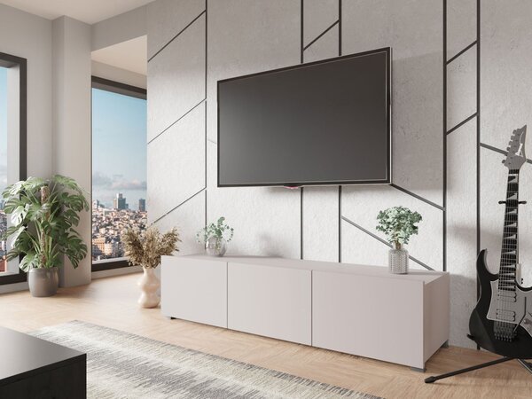 TV asztal + szekrény Brenali 150 BR04 (warmia dió)