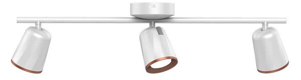 V-TAC háromfejű 15W beltéri fehér fali LED lámpa, meleg fehér, 100 Lm/W - SKU 218258