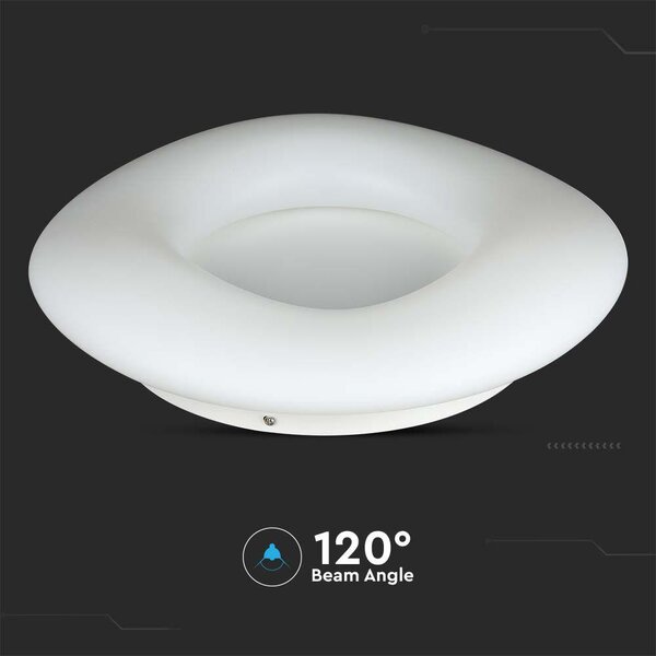 V-TAC 78W mennyezeti designer LED lámpa változtatható színhőmérséklet, 105 Lm/W - SKU 213969
