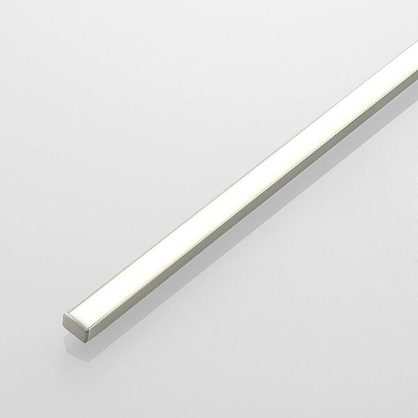 Lucande LED-es képvilágító lámpa Thibaud, 84 cm, nikkel, alumínium, Alu / szürke / cink, Nappali / Étkező, fém, Modern