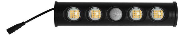 V-TAC 8in1 napelemes 8W LED lámpa, mozgásérzékelővel, meleg fehér - SKU 6844