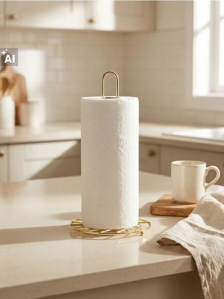 Sinsay - Papírtörlő-tartó fényes felülettel - arany