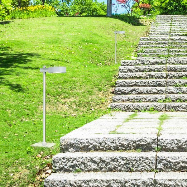 V-TAC 7W fehér 2in1 állólámpa, meleg fehér, tüskével és talppal - SKU 6836