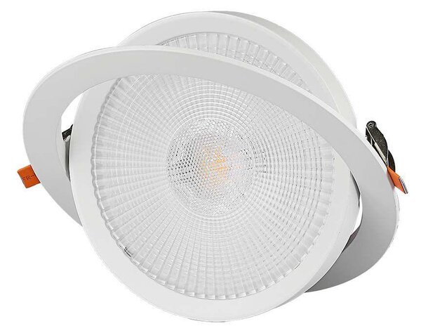 V-TAC süllyeszthető LED SMD mélysugárzó lámpa 20W meleg fehér, 90 Lm/W - SKU 21842