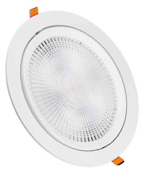 V-TAC süllyeszthető LED SMD mélysugárzó lámpa 20W meleg fehér, 90 Lm/W - SKU 21842