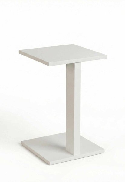 Artmtkcsdtble dohányzóasztal, fehér, 35 cm