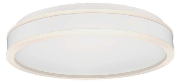 V-TAC kerek 24W mennyezeti lámpa, fehér dísszel, O45cm, természetes fehér - SKU 6989
