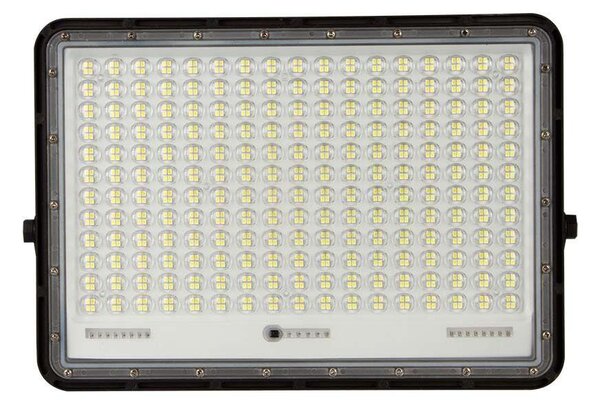 V-TAC 20000mAh napelemes LED reflektor 30W hideg fehér, 2600 Lumen, fekete házzal - SKU 7829