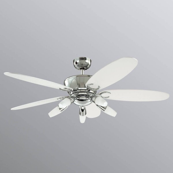 Westinghouse Arius mennyezeti ventilátor világítással, távirányítóval, Fekete, Nappali / Étkező, fém, Modern