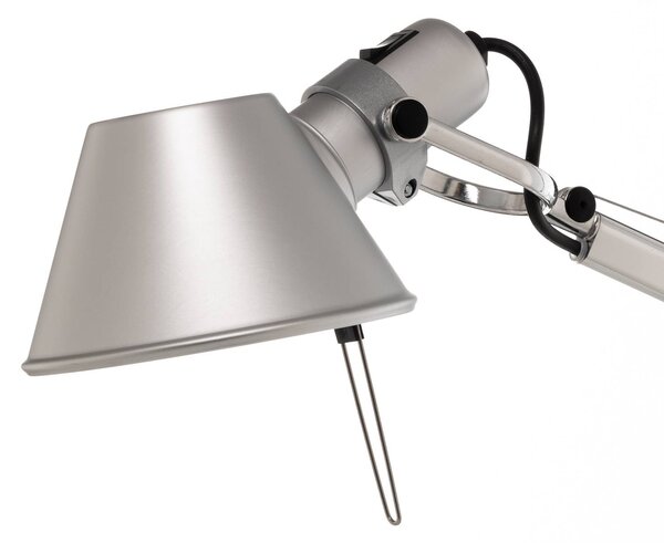 Artemide Tolomeo Tavolo - designer asztali világítás, Alu / szürke / cink, Dolgozószoba / Iroda, Alumínium, Dizájn
