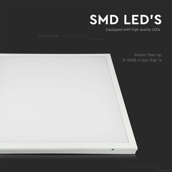 V-TAC 2in1 LED panel természetes fehér 36W 60 x 60cm, 110 Lm/W - SKU 638011