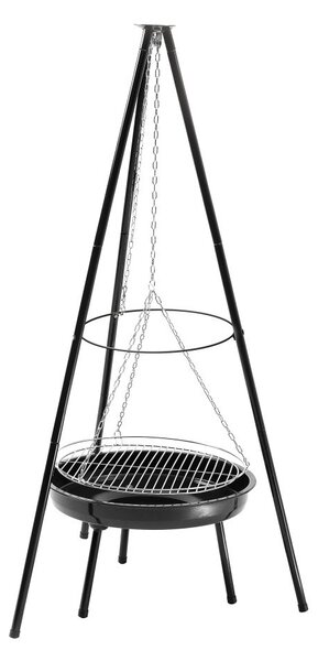 MIR281 szén grill készlet háromlábú állvánnyal