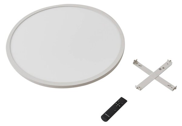 Arcchio LED mennyezeti lámpa Brenda, Ø 60 cm, CCT, távvezérléssel, dimmelhető, Fehér / opál, Nappali / Étkező, Modern