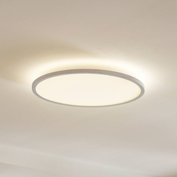 Arcchio LED mennyezeti lámpa Brenda, Ø 60 cm, CCT, távvezérléssel, dimmelhető, Fehér / opál, Nappali / Étkező, Modern