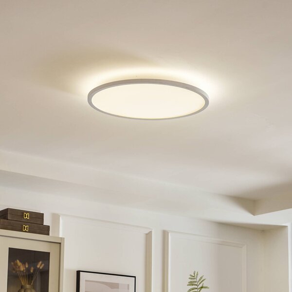 Arcchio LED mennyezeti lámpa Brenda, Ø 60 cm, CCT, távvezérléssel, dimmelhető, Fehér / opál, Nappali / Étkező, Modern