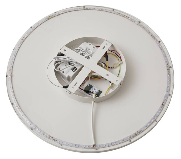 Arcchio LED mennyezeti lámpa Brenda, Ø 60 cm, CCT, távvezérléssel, dimmelhető, Fehér / opál, Nappali / Étkező, Modern