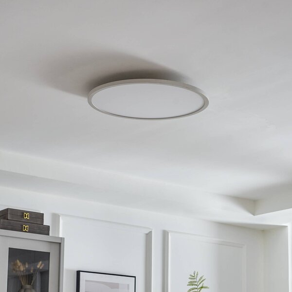 Arcchio LED mennyezeti lámpa Brenda, Ø 60 cm, CCT, távvezérléssel, dimmelhető, Fehér / opál, Nappali / Étkező, Modern