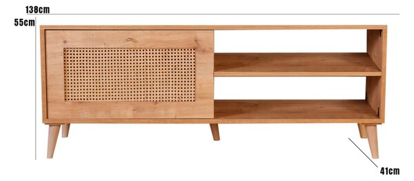Hazeran TV-állvány, 138 cm