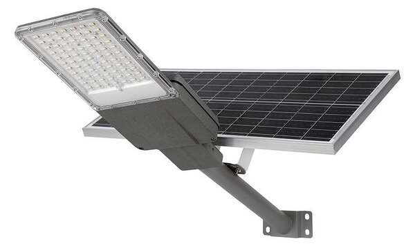 V-TAC Napelemes utcai térvilágító, 2500 Lumen, természetes fehér, Bridgelux SMD LED - SKU 10224