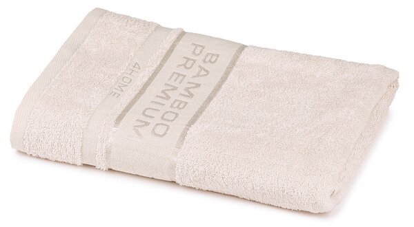 4Home fürdőlepedő Bamboo Premium bézs színű, 70 x 140 cm